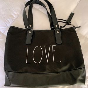 Rae Dunn Love Tote Bag
